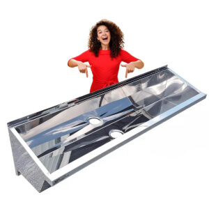 Lavatório Pia De Aço Inox Coletivo  1,20 Metros