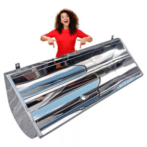 Mictório De Aço Inox Padrão Coletivo 1,20 Metros